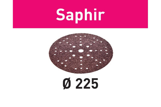 Festool Saphir Sandpaper Disc for PLANEX 2 Sanders, 25 Pack