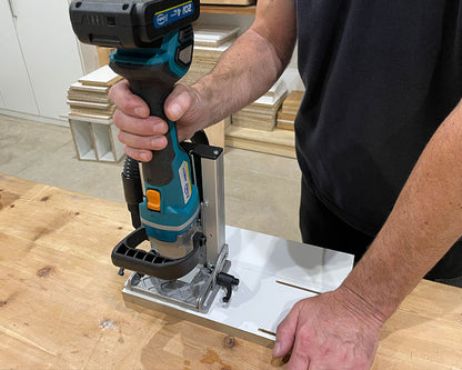 Virutex ABB311 Cordless Groove Jointer with 2 Batteries and Charger