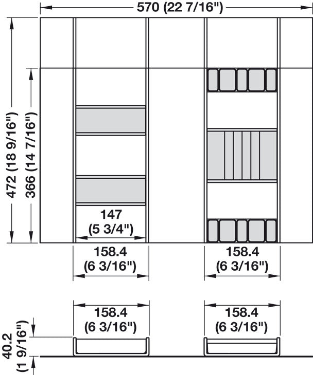TAG Contour Jewelry Organizer, Drawer Organization System