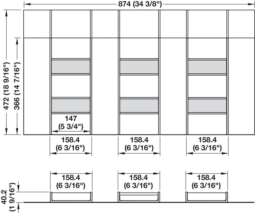 TAG Contour Sunglasses Organizer, Drawer Organization System