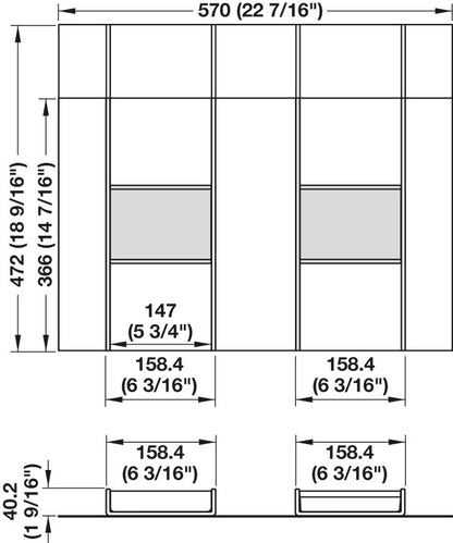 TAG Contour Tie & Belt Organizer, Drawer Organization System