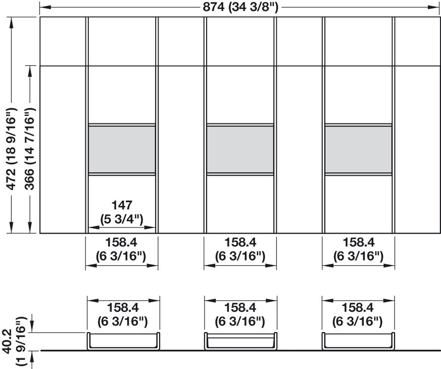 TAG Contour Tie & Belt Organizer, Drawer Organization System