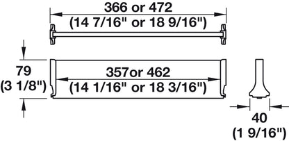 TAG Contour 3" Divider, Drawer Organization System