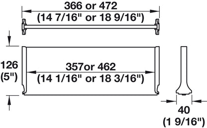 TAG Contour 5" Divider, Drawer Organization System
