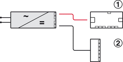 Hafele Loox5 12V Constant Voltage LED Driver with Switching Function