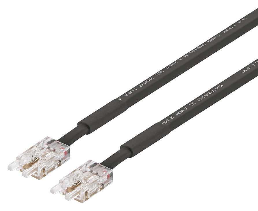 Hafele Loox5 24V 8 mm Strip Light Interconnecting Lead (exclusively for COB), Monochrome or Multi-White 2-Wire