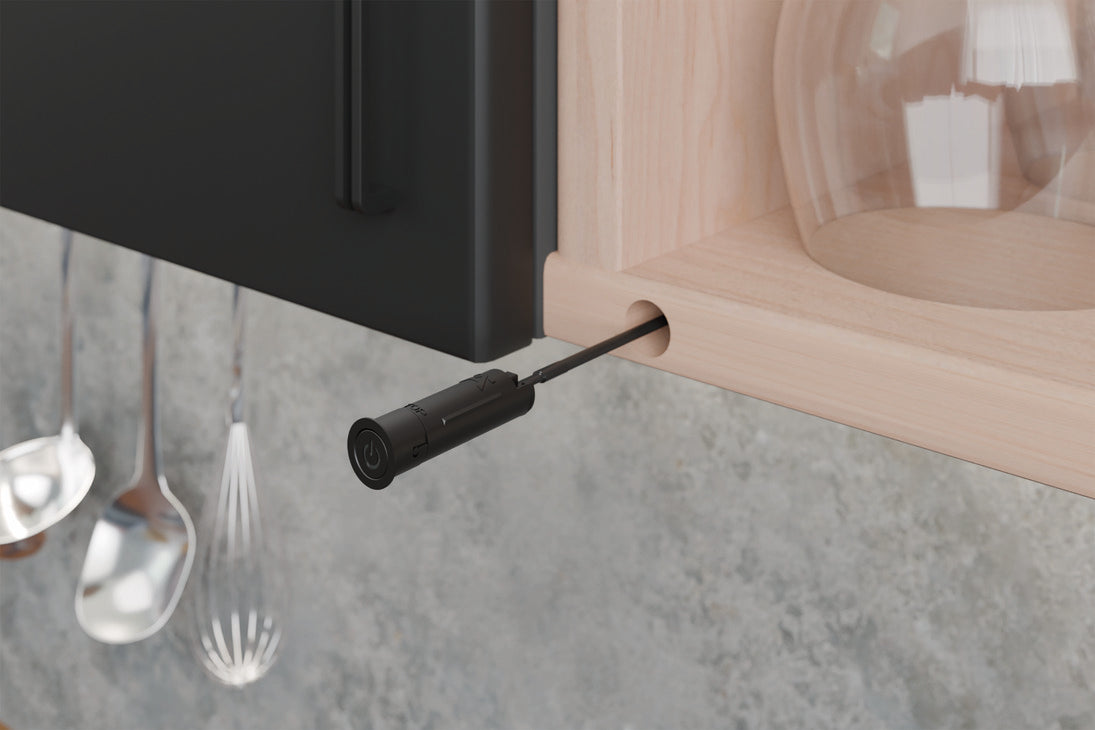 Hafele Loox Touch Dimmer Switch, Surface or Recess Mounted, Modular