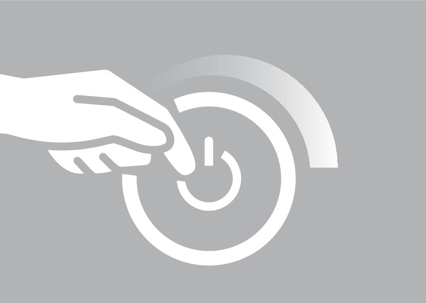 Hafele Loox Touch Dimmer Switch, Surface or Recess Mounted, Modular