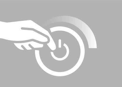 Hafele Loox Touch Dimmer Switch, Surface or Recess Mounted, Modular