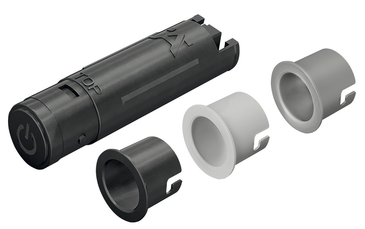 Hafele Loox Touch Dimmer Switch, Surface or Recess Mounted, Modular