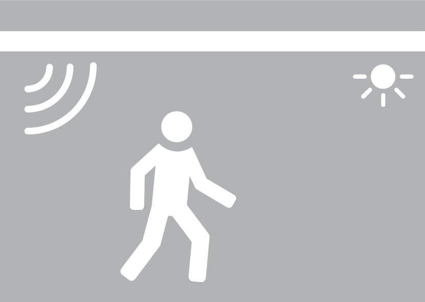 Hafele Loox Adjustable Motion Detector, Modular Design