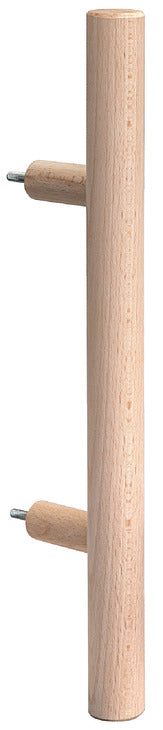 HAFELE DOOR HANDLE FOR SAUNA BEECH CTC 200MM