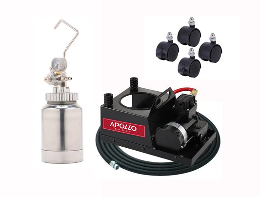 Apollo Sprayers HVLP 2 Quart Fluid Feed System Set for Precision-6 Turbines