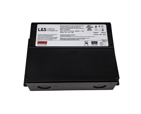 L&S Lighting Dimming LED Driver with Junction Box