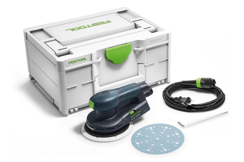 Festool 576339 ETS EC150/5 EQ-Plus Random Orbital Sander with Systainer3