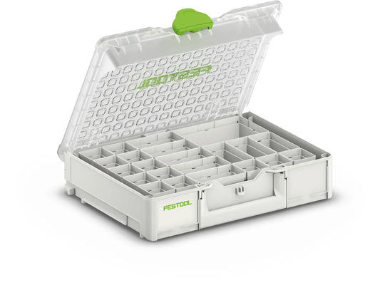 Festool 204853 SYS3 Systainer Organizer M 89 with 22 Containers