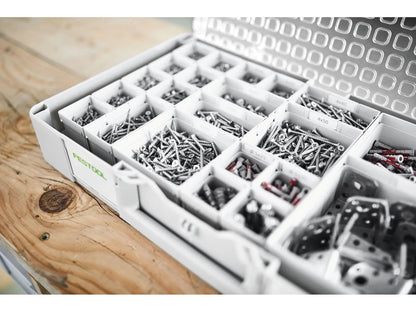 Festool 204858 Systainer3 Small Square Organizer Container, 10 Pack