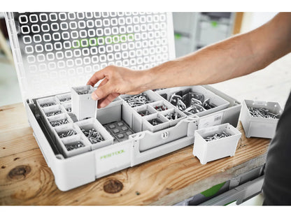 Festool 204858 Systainer3 Small Square Organizer Container, 10 Pack