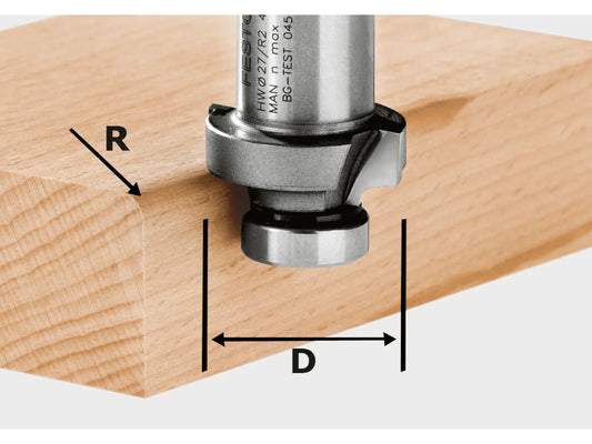 Festool 490092 Roundover Bit HW R2-OFK 500 Z2