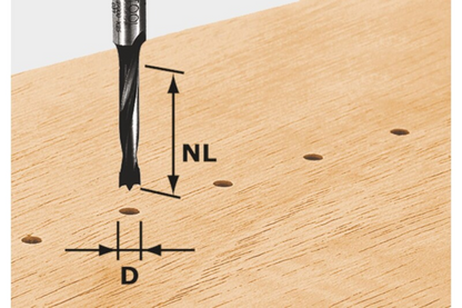 Festool 491067 Dowel Drill Router Bit HW 6x30mm
