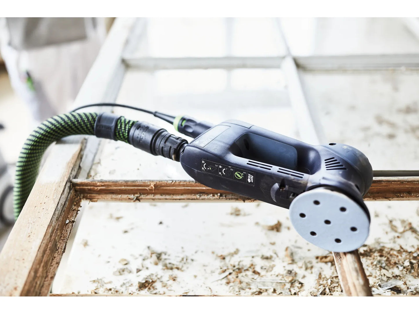 Festool Granat Round 3-1/2" (90 mm) 7-Hole Sandpaper