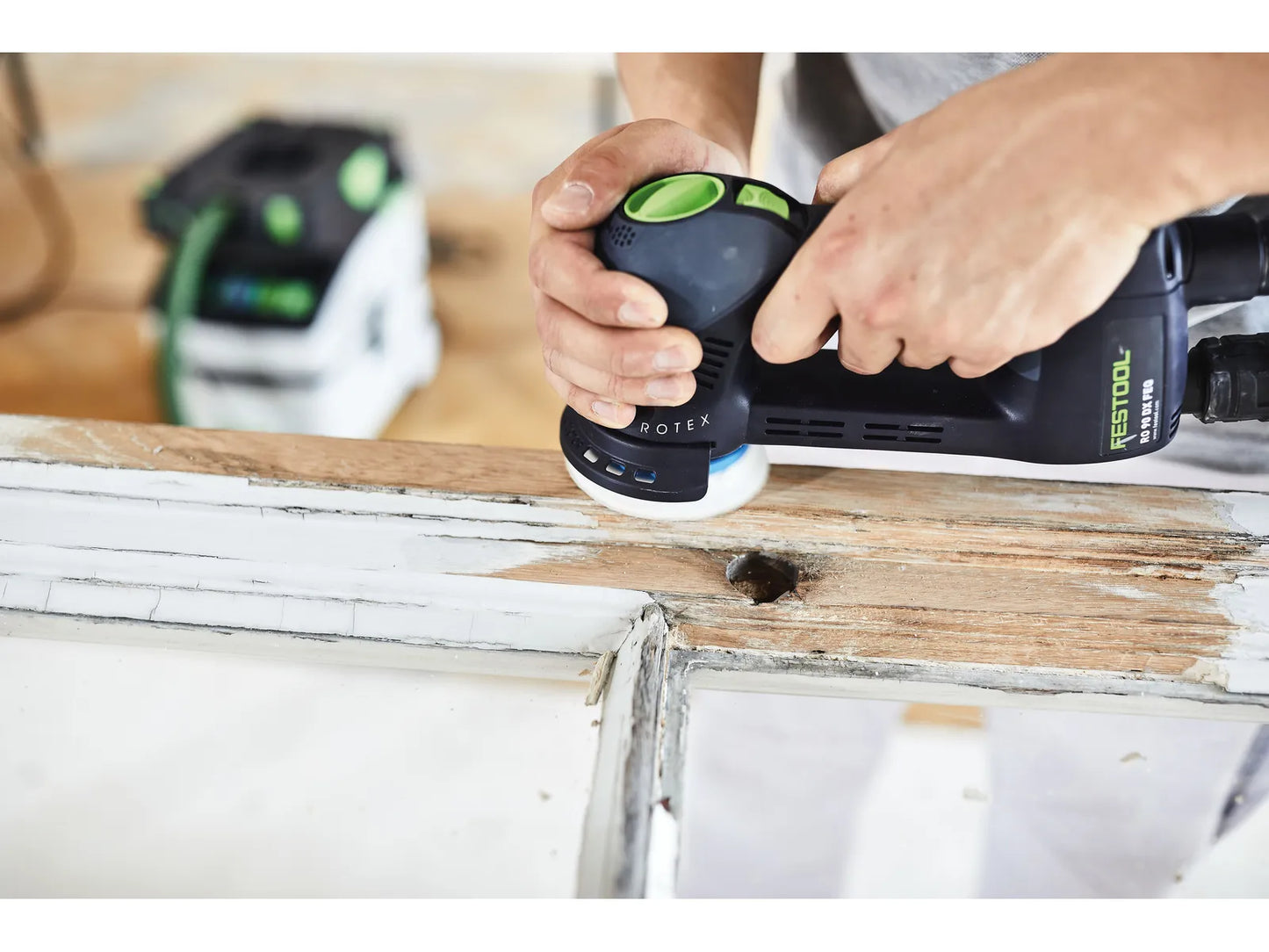 Festool Granat Round 3-1/2" (90 mm) 7-Hole Sandpaper