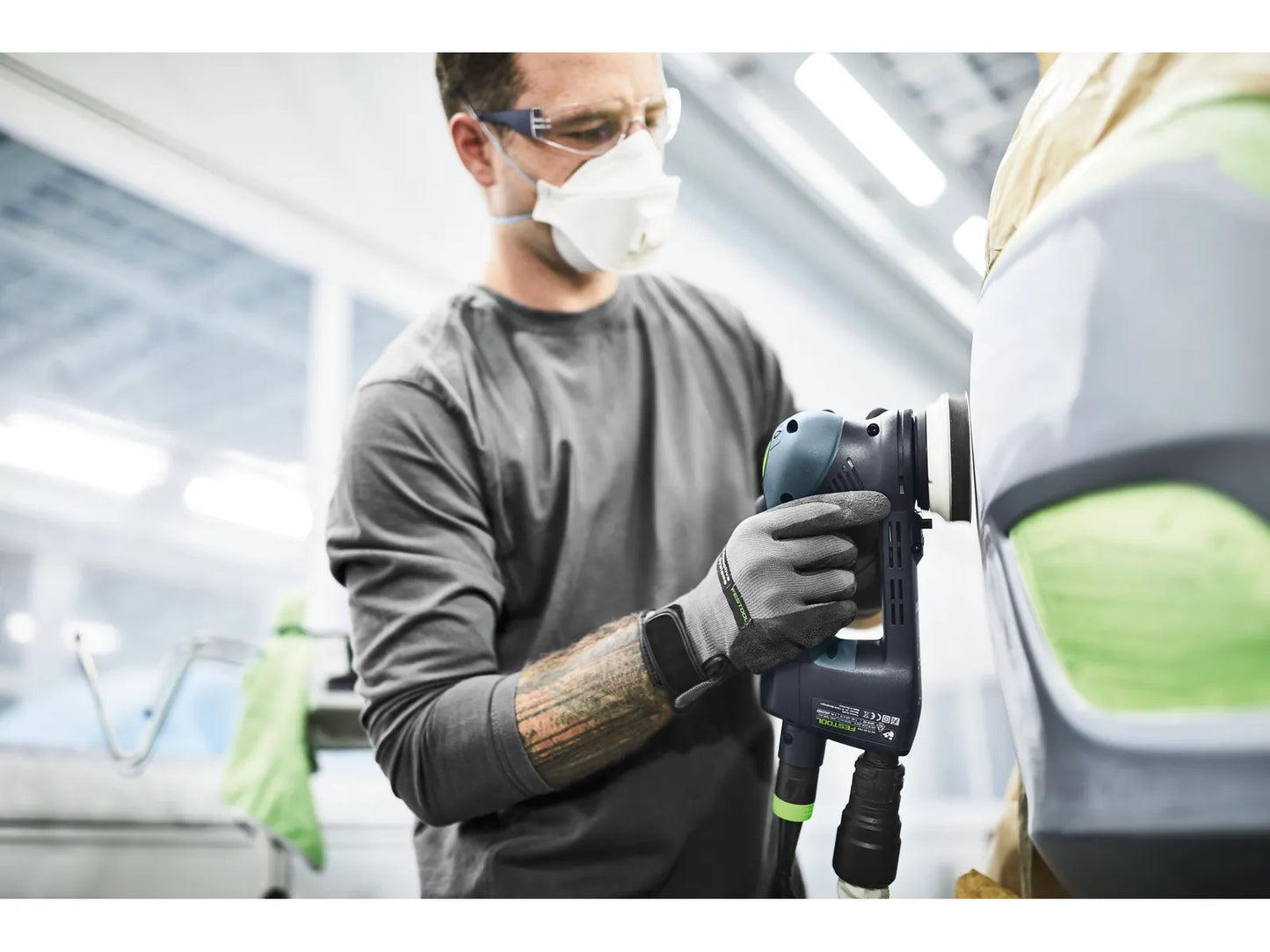 Festool Platin 2 Round 3-1/2" (90 mm) 9-Hole Sandpaper
