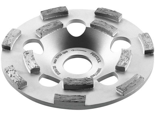 Festool 499972 Diamond Grinding Disc for use with RG 130 on Hard Substrates