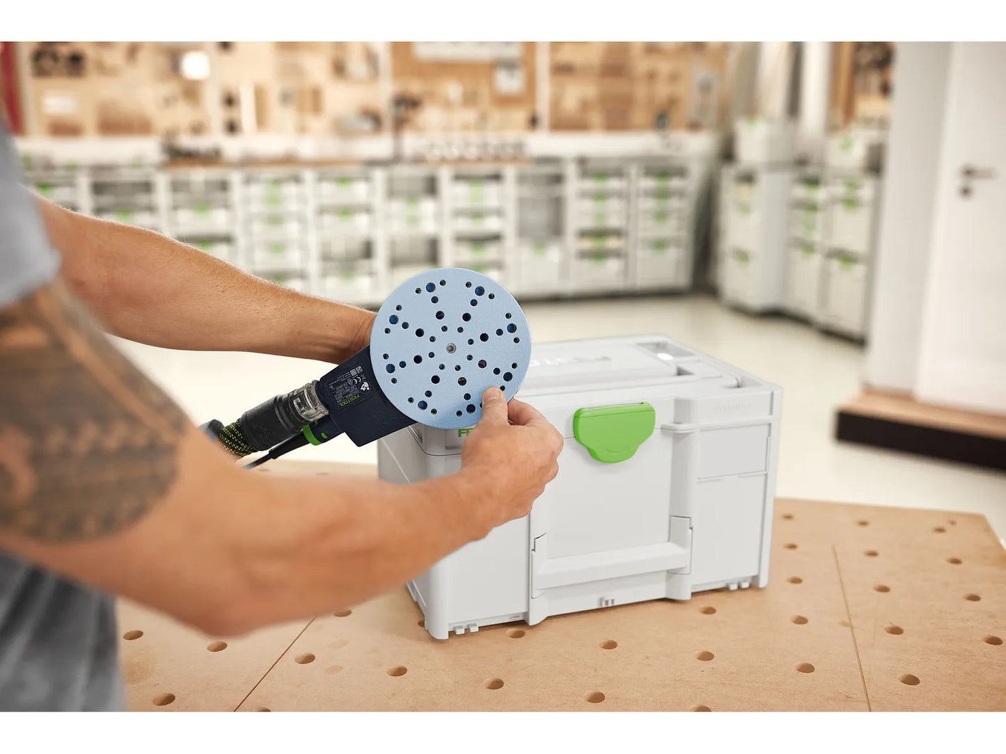 Festool 576785 SYS-STF SYS3 Systainer for 150mm (6") Abrasives