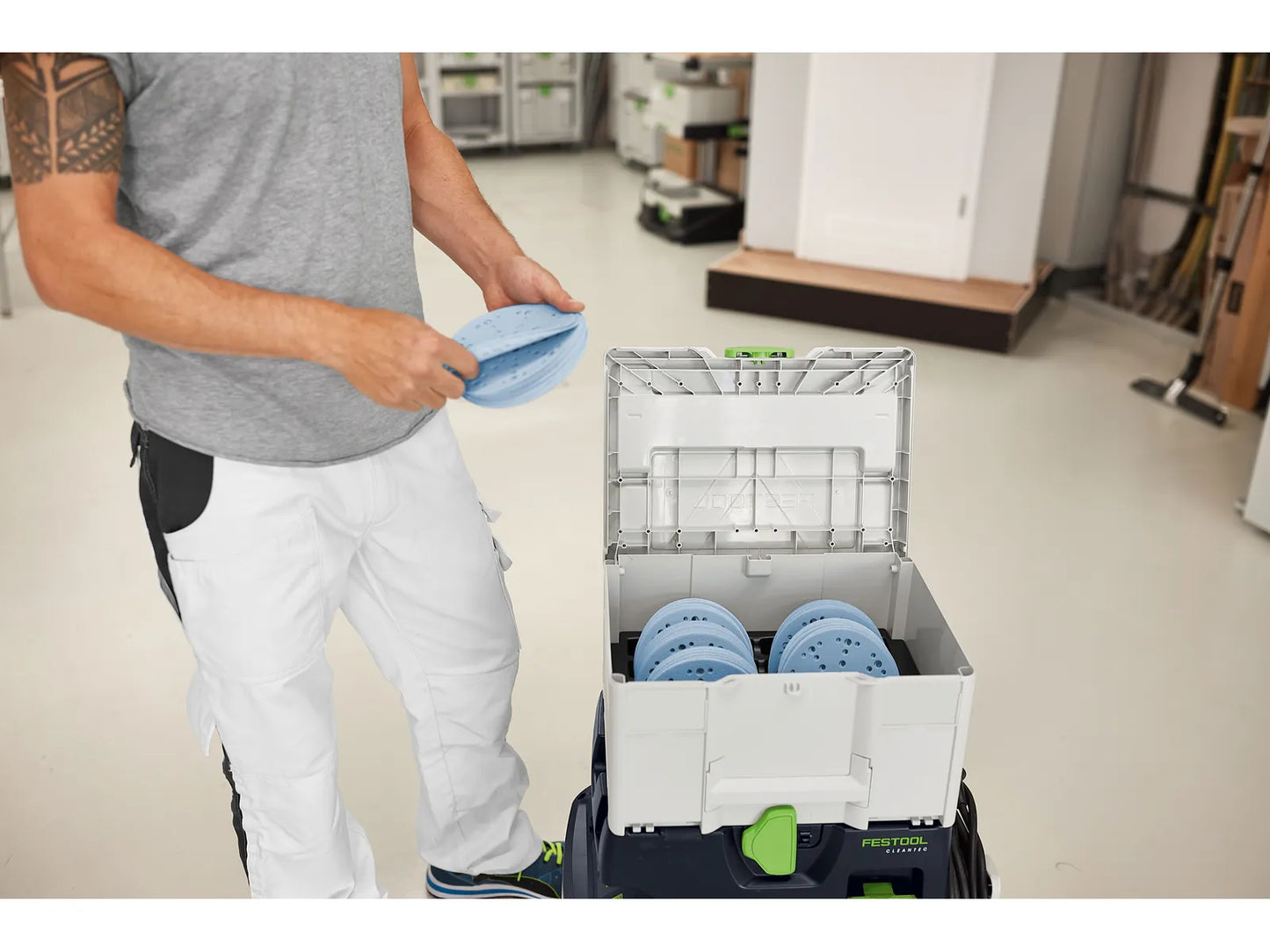 Festool 576785 SYS-STF SYS3 Systainer for 150mm (6") Abrasives