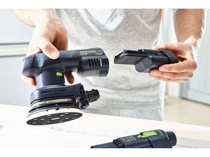 Festool 576822 ETSC 125-Basic Brushless Cordless Random Orbital Sander with Systainer3