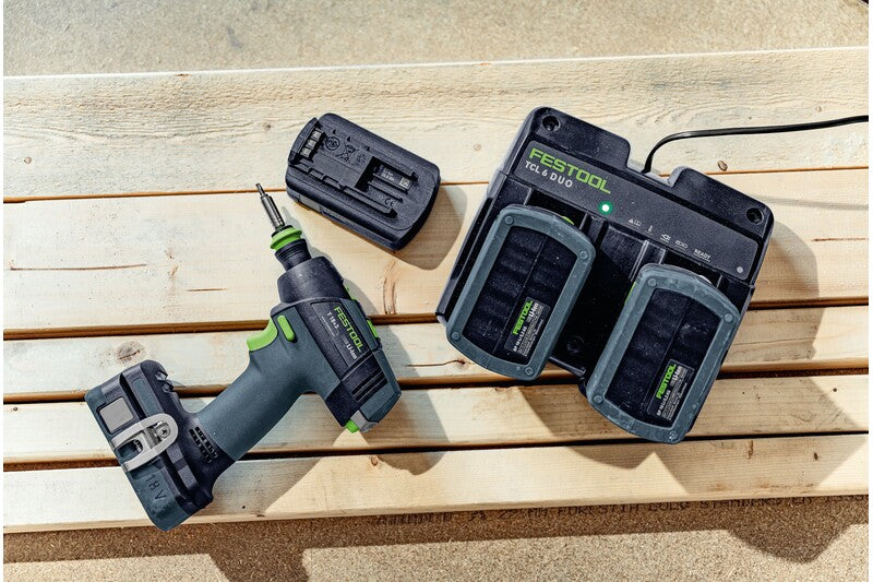 Festool 577018 Quick Double Battery Charger TCL 6 DUO