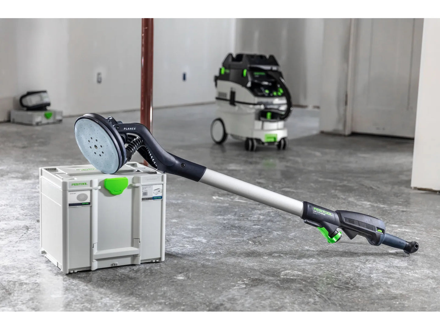 Festool 577359 PLANEX LHS 2-M 225 EQ Drywall Sander, Long Reach