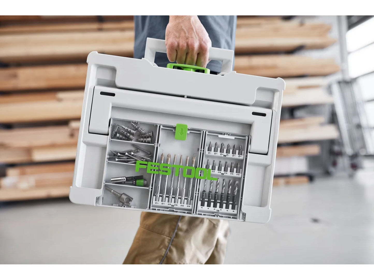 Festool 577395 Drill Bit Set BKS SYS3 D3-8 K CE/W