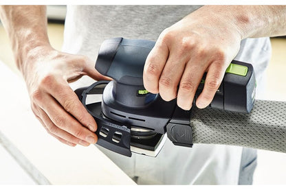 Festool 577514 DTSC 400 18V Brushless Hybrid Cordless Finish Orbital Sander Bluetooth 3.1Ah Set with Systainer3
