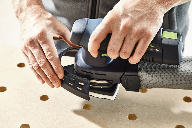 Festool 577514 DTSC 400 18V Brushless Hybrid Cordless Finish Orbital Sander Bluetooth 3.1Ah Set with Systainer3