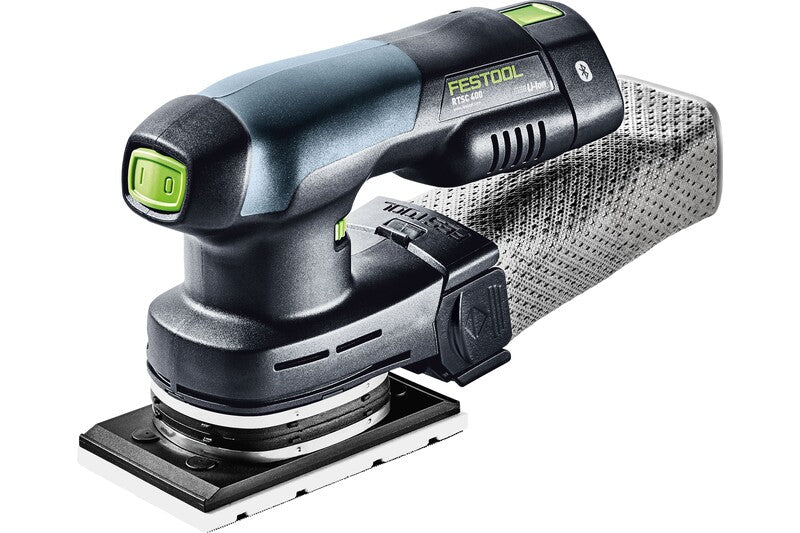 Festool 577688 RTSC 400 18V Brushless Hybrid Cordless Finish Orbital Sander Bluetooth 3.1Ah PLUS
