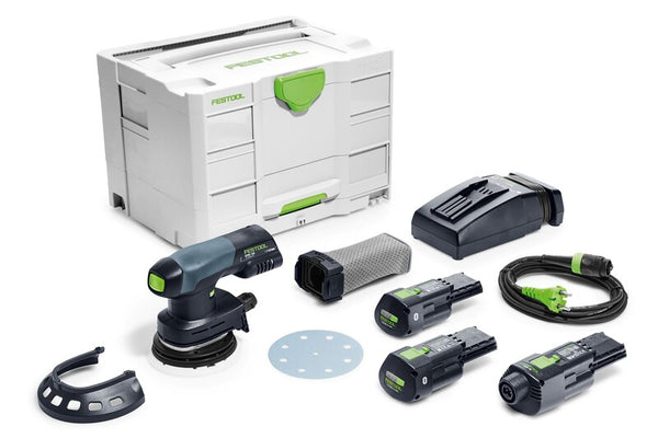 Festool 577691 ETSC 125 18V Brushless Hybrid Cordless Random Orbital Sander 125mm (5