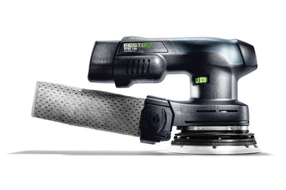 Festool 577691 ETSC 125 18V Brushless Hybrid Cordless Random Orbital Sander 125mm (5"), Bluetooth 3.0Ah SET