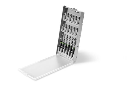 Festool 577779 18-Piece Drill Bit Set BKS SYS3 D3-8 K CE/W F