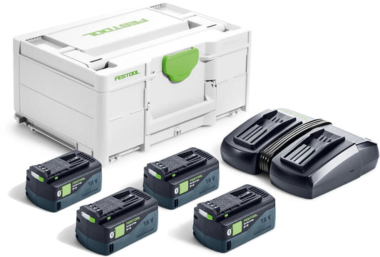 Festool 578201 Battery Pack Energy Set SYS 18V 4x5,0/TCL6DUO