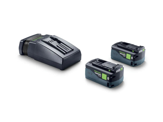 Festool 578742 Starter Set 18V 2x HP 5.0 HighPower Batteries + TCL 6 Charger