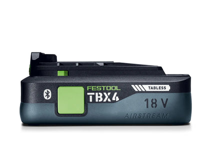 Festool 578745 TBX 4 Tabless Battery BP 18 TBX 4 C-ASI 18V 4.0Ah
