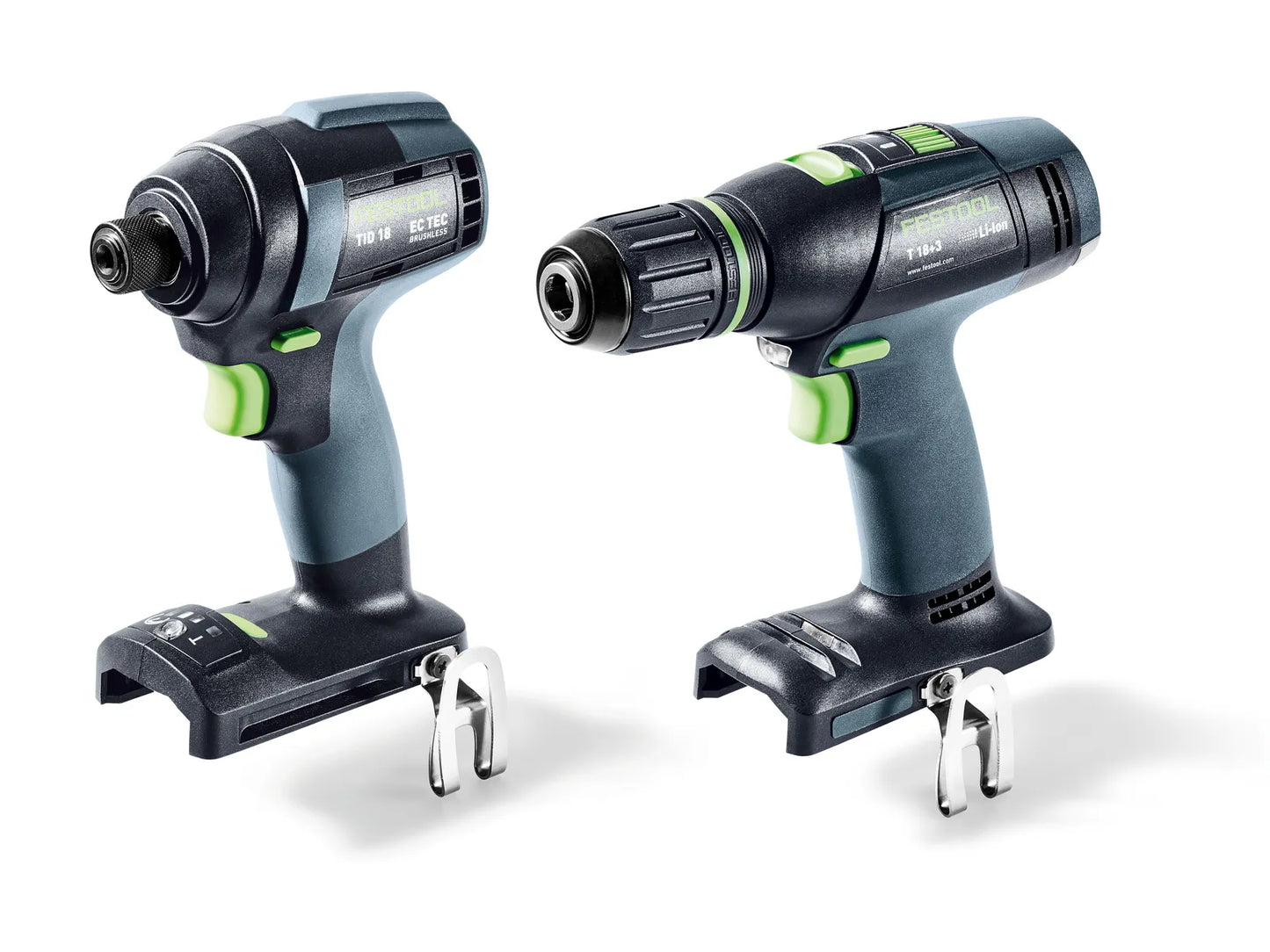 Festool 578829 TID 18 + T 18 Cordless Impact Driver & Drill Basic Set
