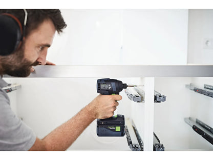 Festool 578829 TID 18 + T 18 Cordless Impact Driver & Drill Basic Set