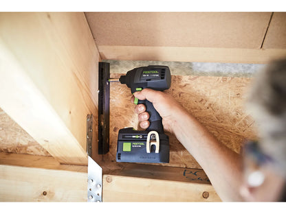 Festool 578830 TID 18 + TPC 18 Cordless Impact Driver & Hammer Drill Basic Set