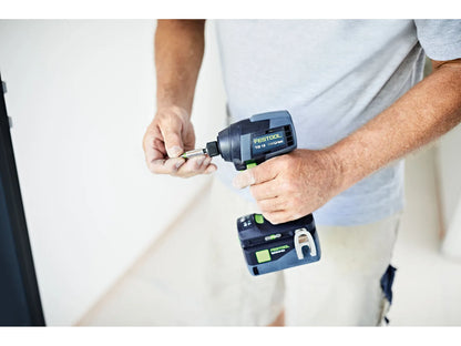 Festool 578830 TID 18 + TPC 18 Cordless Impact Driver & Hammer Drill Basic Set