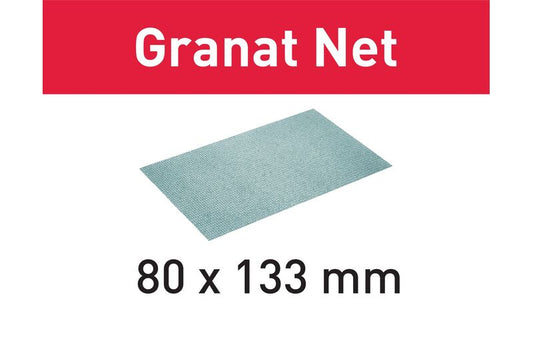 Festool Granat NET Mesh Abrasive for RTS 400/LS 130 Sanders, 50 Pack
