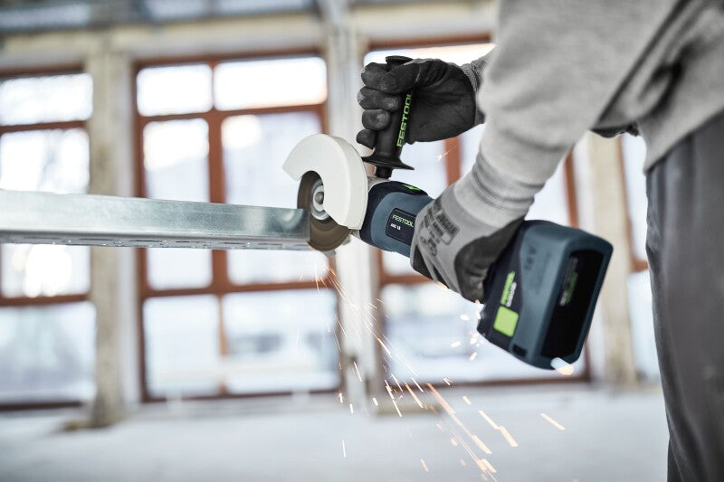 Festool 576824 AGC 18-115 EB-Basic Cordless Angle Grinder with Systainer3