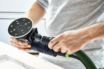 Festool 577696 ETSC 125 18V Brushless Hybrid Cordless Random Orbital Sander 125mm (5"), Bluetooth 3.1Ah PLUS
